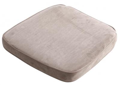 Madison zitkussen Velvet 48 x 46 x 5 cm cm katoen taupe