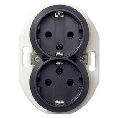 ELSO dubbele stekkerdoos WDE011322 KS SW Renova 1 stuk(s)