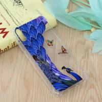 Peacock patroon olie reliëf TPU Case voor Huawei genieten van 9 - thumbnail