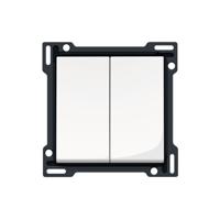 Niko Original bedieningsknop voor dubbele schakelaar bright white - thumbnail