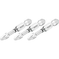 HAZET Bit 2216NSLG-PZ2/3 · 1/4 inch (6,3 mm) zeskant massief · Pozidriv-profiel PZ · 3-delig · SW PZ2 - thumbnail