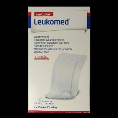 Leukomed Wondverband 8.0 x 15cm steriel 50 Stuks