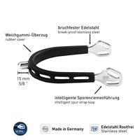 Sprenger Ultra Fit extra grip sporen grijs maat:15 - thumbnail