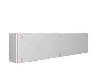 Rittal KX 1527.000 Installatiebehuizing, Wandbehuizing 800 x 200 x 120 Plaatstaal Lichtgrijs 1 stuk(s) Piece - thumbnail