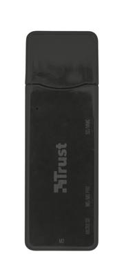 Trust Nanga USB 3.1 Externe geheugenkaartlezer USB-A 2.0 Zwart