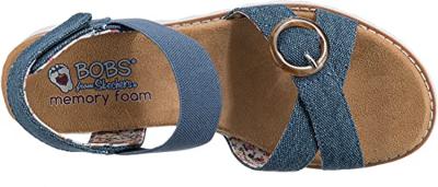 Skechers Sandalen Desert Kiss Hi Splendid Wonder 113860/NVY Blauw-38 maat 38