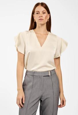 Aaiko Minny Pes 514 T-shirt Korte Mouw 110507 Cream 2