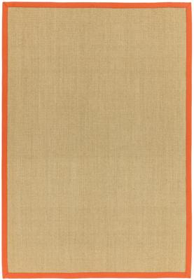 Vloerkleed Sisal - Linen/Orange