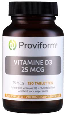 Vitamine D3 25mcg (1000IE) 150 Tabletten