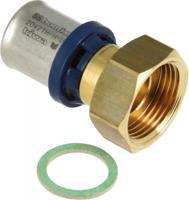 Bonfix Perskoppeling - Alu-pers - 2-delige koppeling met losse fiberring - 3/4 x 20mm - thumbnail