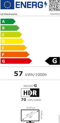 LG 40WP95CP-W 40 monitor