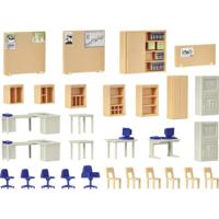 Kibri 38654 H0 decorset kantoormeubilair Kant-en-klaar model - thumbnail