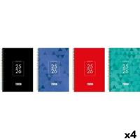 Agenda ENRI IDENTITY 1/4 15 x 21 cm 2025-2026 (4 Stuks) - thumbnail