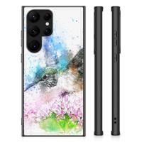 Kleurrijke Telefoonhoesje Samsung Galaxy S23 Ultra Vogel - thumbnail