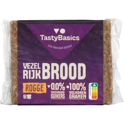 TastyBasics Roggebrood 500 Gram TastyBasics Roggebrood 500 Gram