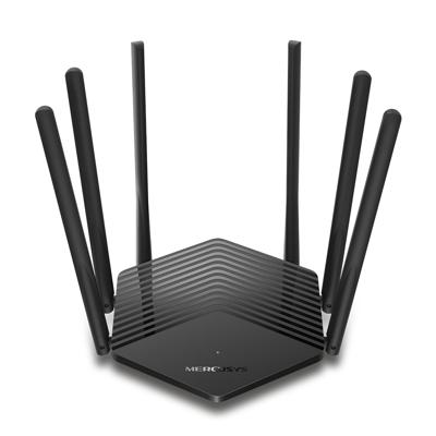 Mercusys MR50G draadloze router Gigabit Ethernet Dual-band (2.4 GHz / 5 GHz) Zwart