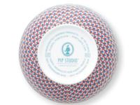 Pip Studio Flower Festival Kom Lichtblauw 18 cm - thumbnail