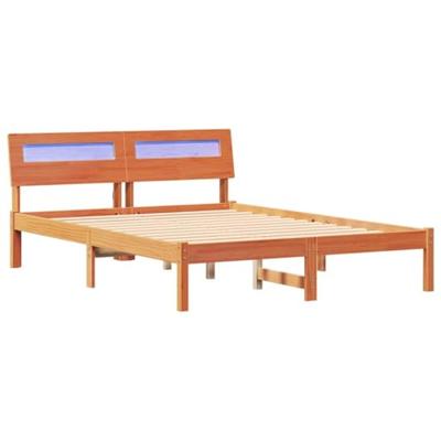 Bedframe Wasbruin 120 x 200 cm Massief grenenhout