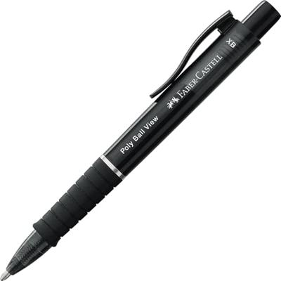 Faber Castell Balpen Polyball View - Zwart