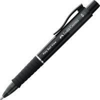 Faber Castell Balpen Polyball View - Zwart - thumbnail