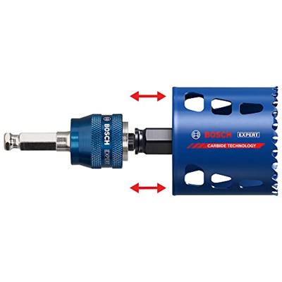 Bosch Professional EXPERT Power Change Plus gatzaaghouder met centreerboor - 2608900527