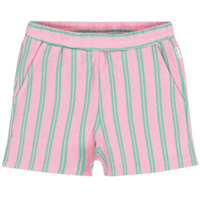 Tumble & Dry zomer short meisjes - roze gestreept - Eloise