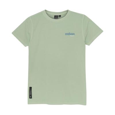 T-Shirt Backprint Wave Fade Mint
