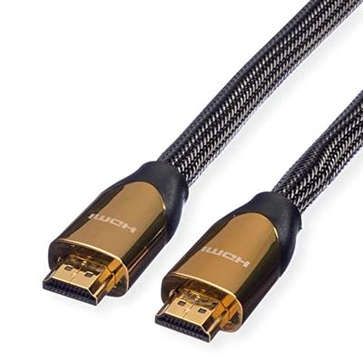 ROLINE PREMIUM HDMI Ultra HD Kabel met Ethernet, M/M, zwart, 1 m ROLINE PREMIUM HDMI Ultra HD Kabel met Ethernet, M/M, zwart, 1 m