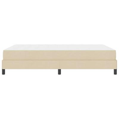 Boxspring bed Anders Crème 160 x 200 cm Stof
