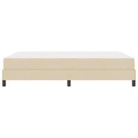 Boxspring bed Anders Crème 160 x 200 cm Stof - thumbnail