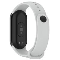 Siliconen bandje - Grijs - Xiaomi Smart Band 8 & 9 - thumbnail