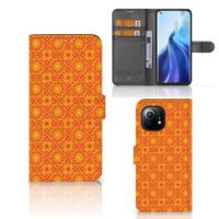Xiaomi Mi 11 | Telefoon Hoesje | Batik Oranje - thumbnail