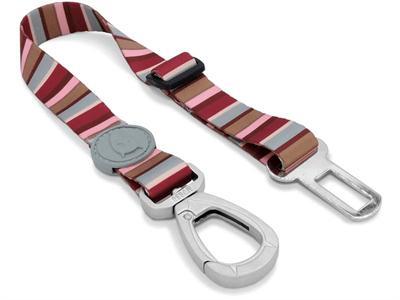 Morso honden autogordel gerecycled skyline rood / roze Morso honden autogordel gerecycled skyline rood / roze