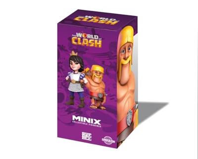 The World of Clash Minix Figure Clash of Clans Barbarian 12 cm