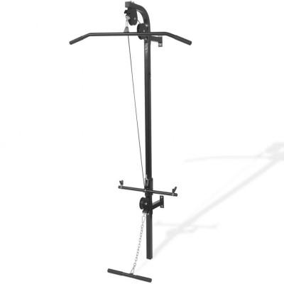 VidaXL Home gym met 2 katrollen wandgemonteerd VidaXL Home gym met 2 katrollen wandgemonteerd