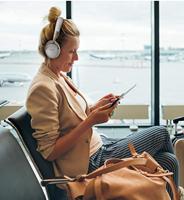 Denon AH-GC30 Headset Hoofdband Wit - thumbnail