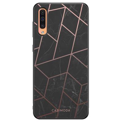 Samsung Galaxy A50/A30s hoesje - Marble grid