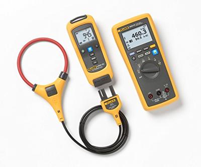 Fluke FLK-A3001 FC KIT Stroomtang, Multimeter Digitaal Grafisch display, Datalogger CAT III 1000 V, CAT IV 600 V Weergave (counts): 10000 Fluke FLK-A3001 FC KIT Stroomtang, Multimeter Digitaal Grafisch display, Datalogger CAT III 1000 V, CAT IV 600 V Weergave (counts): 10000