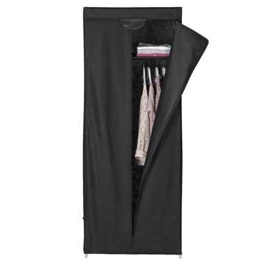 Garderobekast Luik - antraciet - 157x60x45 cm