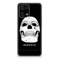 Silicone Back Case OPPO Reno7 4G Skull Eyes - thumbnail