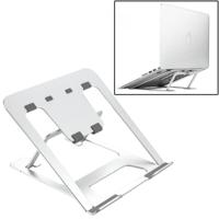Laptop hoogte Extender houder stand vouwen draagbare computer warmte dissipatie beugel grootte: 22 3 x 23.5 x 1.3 cm (zilver) - thumbnail
