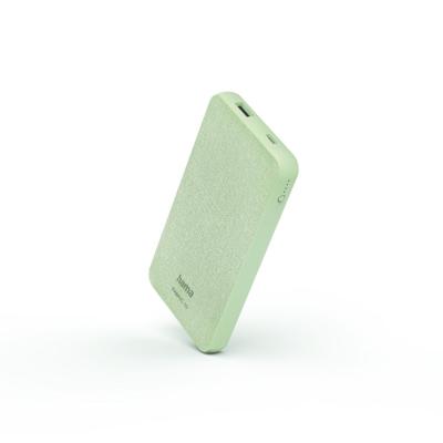Hama Power Pack 10 10000 mAh 2 Uitgangen USB-C USB-A Groen Hama Power Pack 10 10000 mAh 2 Uitgangen USB-C USB-A Groen
