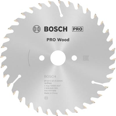 Bosch Professional Cirkelzaagblad PRO Wood | Ø 150 x 2,4 x 20mm 36T - 2608640593 Bosch Professional Cirkelzaagblad PRO Wood | Ø 150 x 2,4 x 20mm 36T - 2608640593