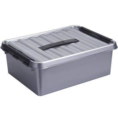Sunware Q-line Box 12 liter metaal/zwart