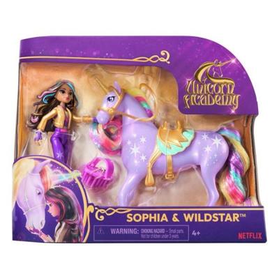 SPIN MASTER UNICORN DOOS EN WILDSTAR EN SOPHIA POP Eenhoorn Academie