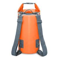 Buiten waterdichte droge dubbele schouderriem tas Dry Sack capaciteit: 10L (oranje) - thumbnail