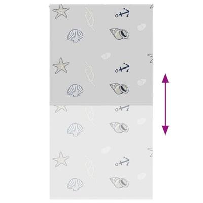 VidaXL Doucherolgordijn 130x240 cm stofbreedte 126 cm