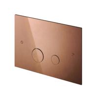 Bedieningspaneel Hotbath Cobber t.b.v. Geberit UP320 Geborsteld Koper Living Colours OP=OP - thumbnail