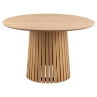 Sohome Ronde Eettafel 'Olivier' Eiken, 120cm, kleur Naturel - thumbnail