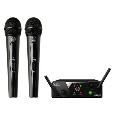 AKG WMS40 Mini 2 dubbele draadloze microfoonset